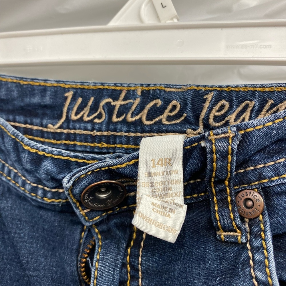 Justice jeans, like new - Picture 3 of 3